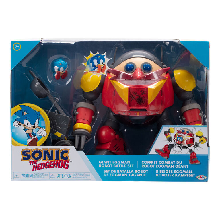 Sonic Giant Eggman Robot Battle Set