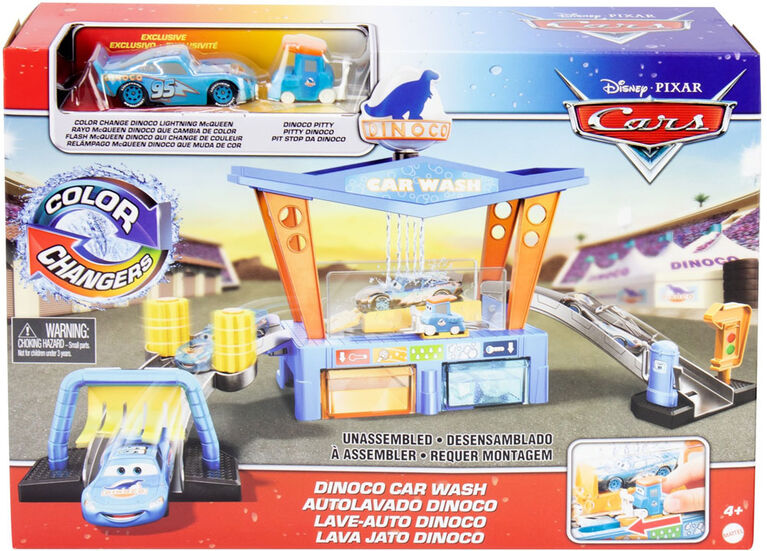 Hot Wheels - Coffret de jeu Lave-auto Crocodile