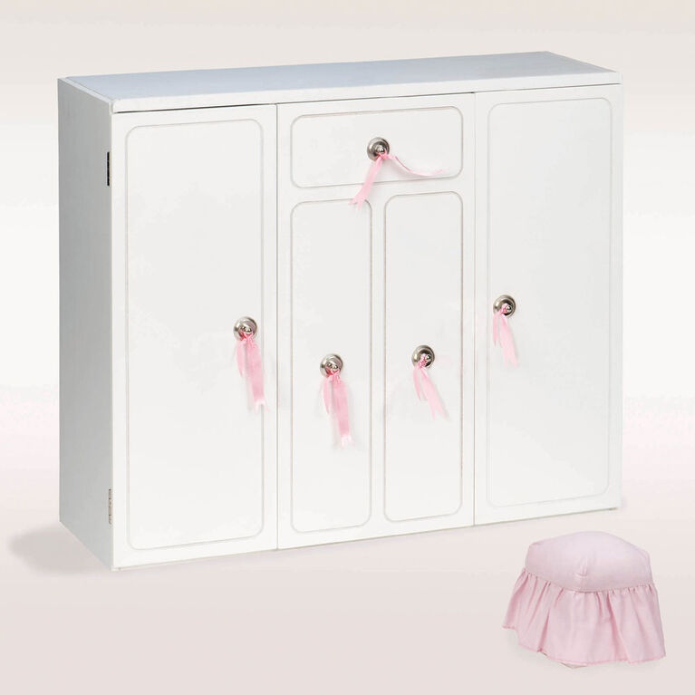 Our Generation, Wooden Wardrobe, Fashion Closet for 18-inch Dolls | Toys R  Us Canada
