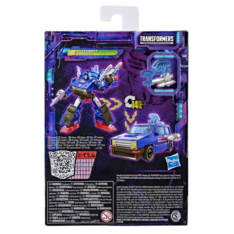 Transformers Toys Generations Legacy Deluxe Autobot Skids Action Figure