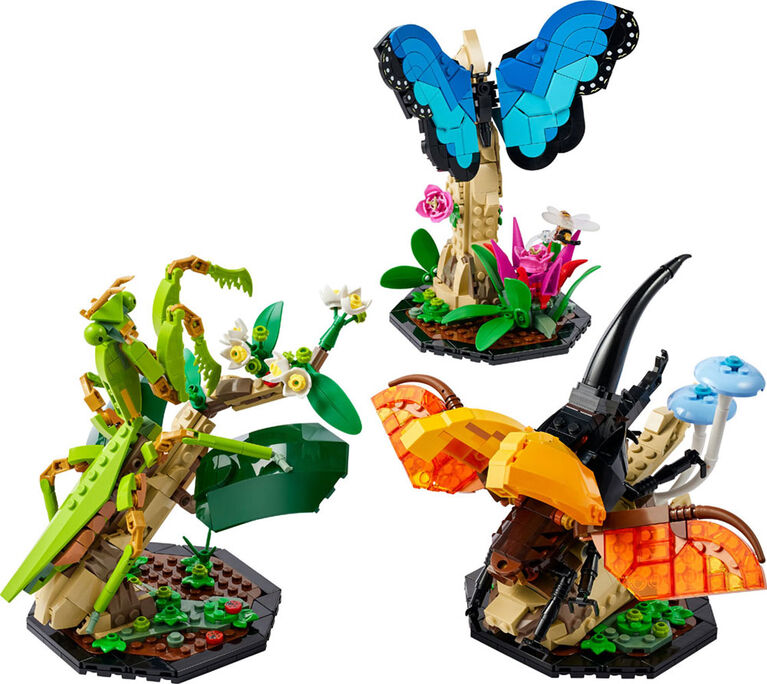 LEGO Ideas La collection d'insectes 21342 Ensemble de construction pour adultes (1 111 pièces)