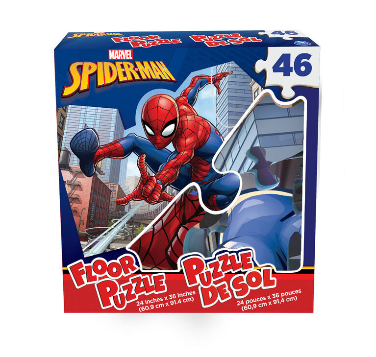 Marvel's SpiderMan 46Piece Floor Puzzle Toys R Us Canada