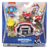 PAW Patrol, Big Truck Pups Marshall Action Figure with Clip-on Rescue Drone, Command Center Pod and Animal Friend