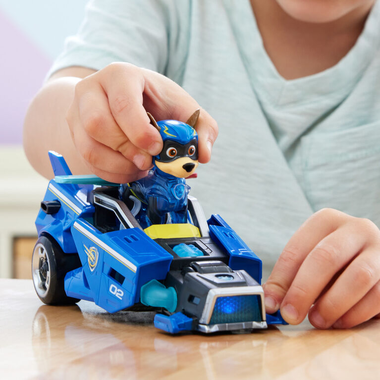 Paw Patrol - La Super Patrouille Le Film - Véhicule RC Chase - Voiture  Télécommandée Voiture Figurine Pat Patrouille À Collectionner - Pat  Patrouille Jouet - Voiture pour Enfant 3 Ans et + : : Jeux et  Jouets