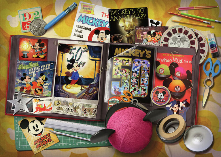 Ravensburger - Mickey Anniversaire 1970 Édition Collector Disney Puzzle