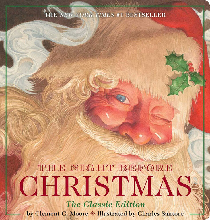 The Night Before Christmas Oversized Padded Board Book - English Edition