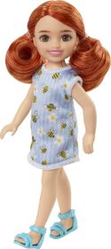 Barbie - Chelsea Doll (Red Hair) in Bumblebee Dress, Toy for 3 Year Olds and Up