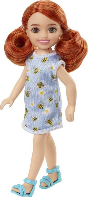 Barbie - Chelsea Doll (Red Hair) in Bumblebee Dress, Toy for 3 Year Olds and Up