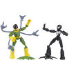 Marvel Spider-Man Bend and Flex - Spider-Man en costume noir Vs Doc Ock