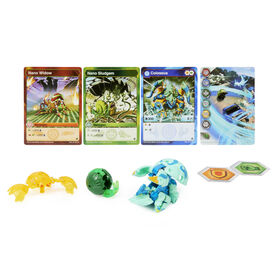 Bakugan Evolutions, Colossus with Nano Sludgem and Widow Platinum Power Up Pack