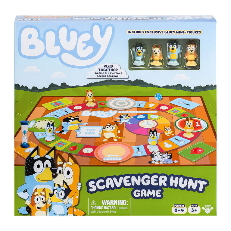 Bluey Scavenger Hunt Game - English Edition