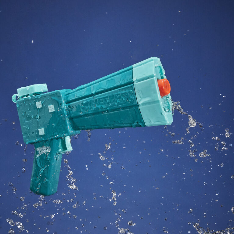 Nerf Super Soaker Minecraft Glow Squid Water Blaster, Minecraft Dungeons Squid Mob Design, Outdoor Water Toy