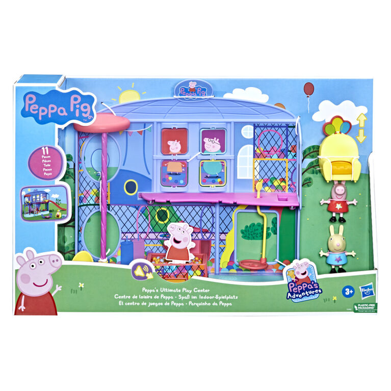 Peppa Pig Peppa's Adventures, Centre de loisirs de Peppa avec phrases et sons - Notre exclusivité