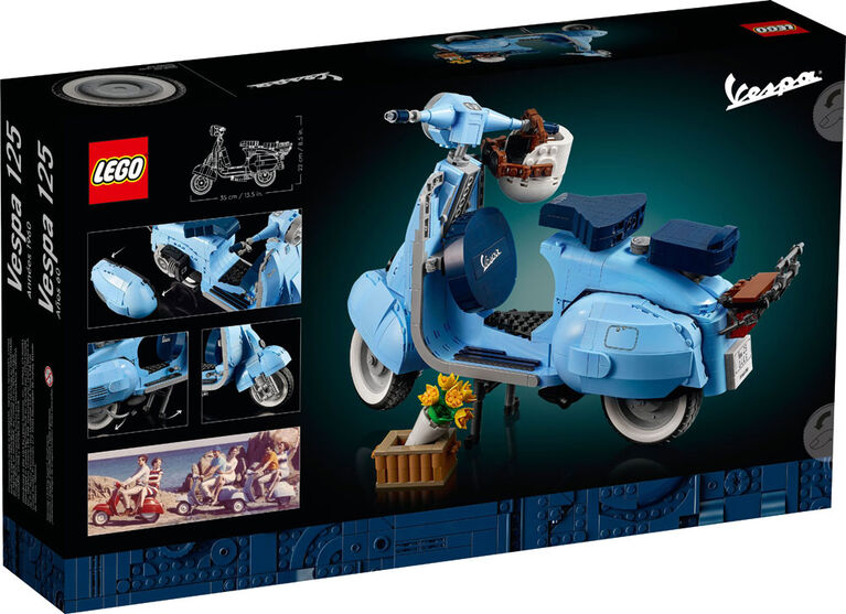 LEGO Vespa 125 10298 Building Kit (1,106 Pieces)