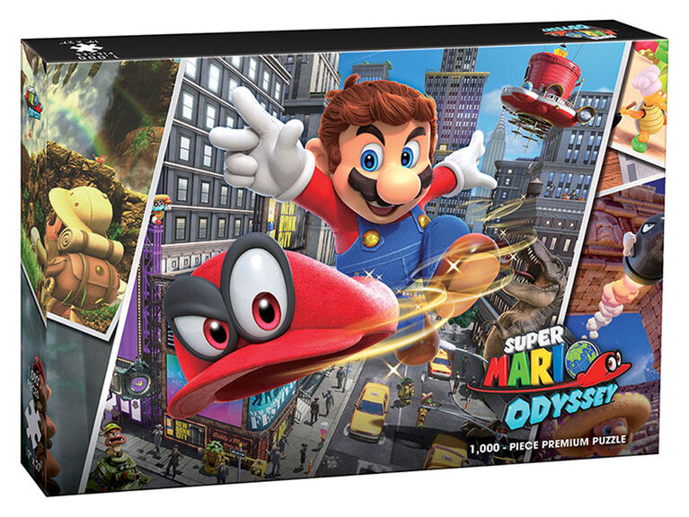 Super Mario Odyssey "Snapshots" 1000 Piece Puzzle - English Edition