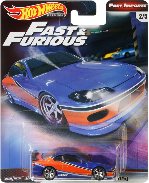 Hot Wheels Fast & Furious Nissan Silvia S15 véhicule