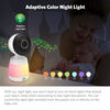 LeapFrog LF2926FHD-TOUCH 1080p WiFi Remote Access 360 Degree Pan & Tilt Video Baby Monitor with 5.5" Touch Screen High Definition 1080p Display, Super Long Range, Night Light, Color Night Vision - White