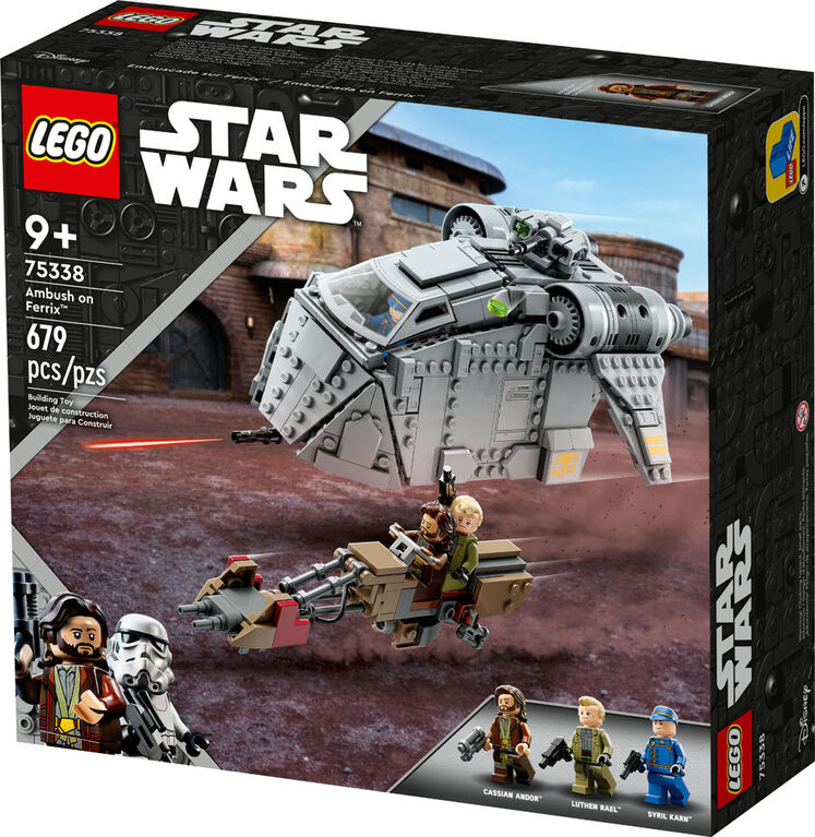 LEGO Star Wars Embuscade sur Ferrix 75338, Ensemble de construction (679 pièces)
