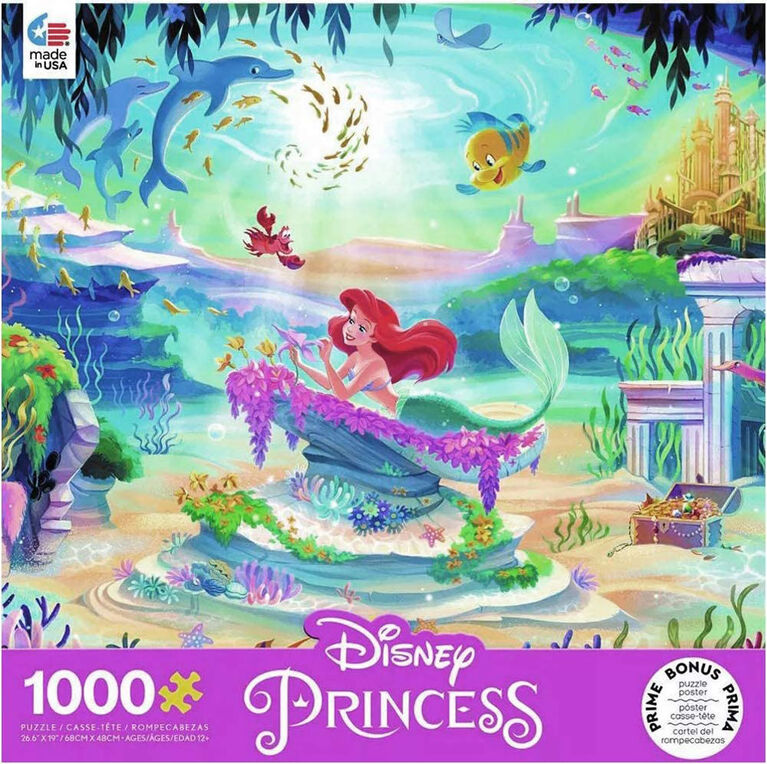 Ceaco Disney 1000-Piece Puzzle The Little Mermaid