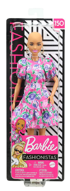 Barbie Fashionistas Doll #150 - Floral Dress