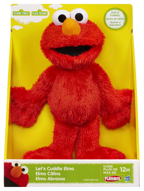 Sesame Street Let's Cuddle Elmo Plush Doll: 10-inch Elmo Toy | Toys R