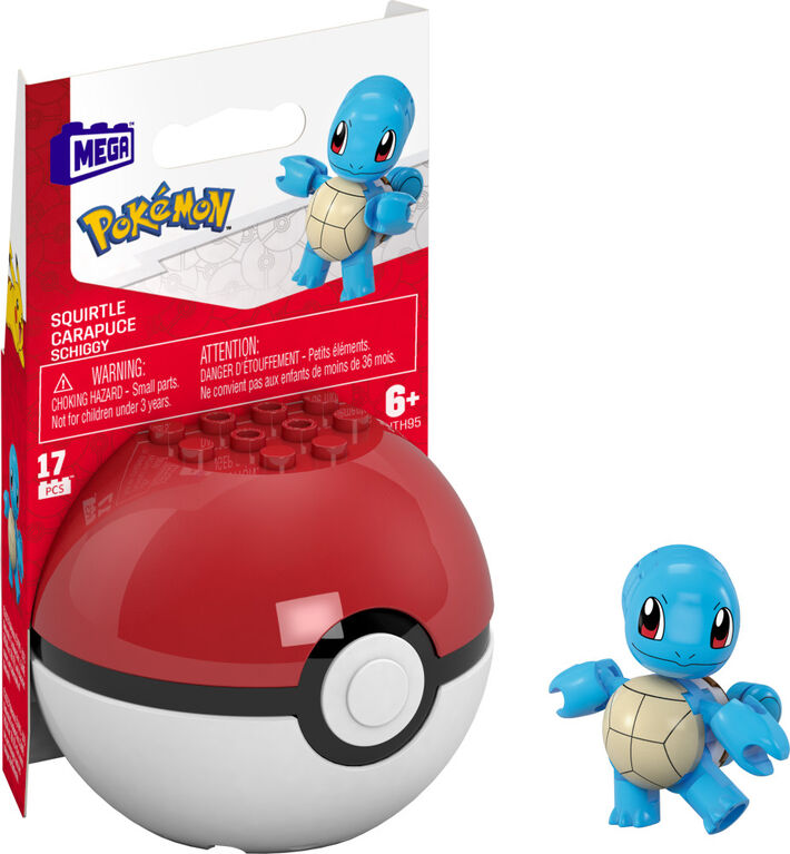 MEGA Pokémon Squirtle Building Toy Kit (17 Pieces)