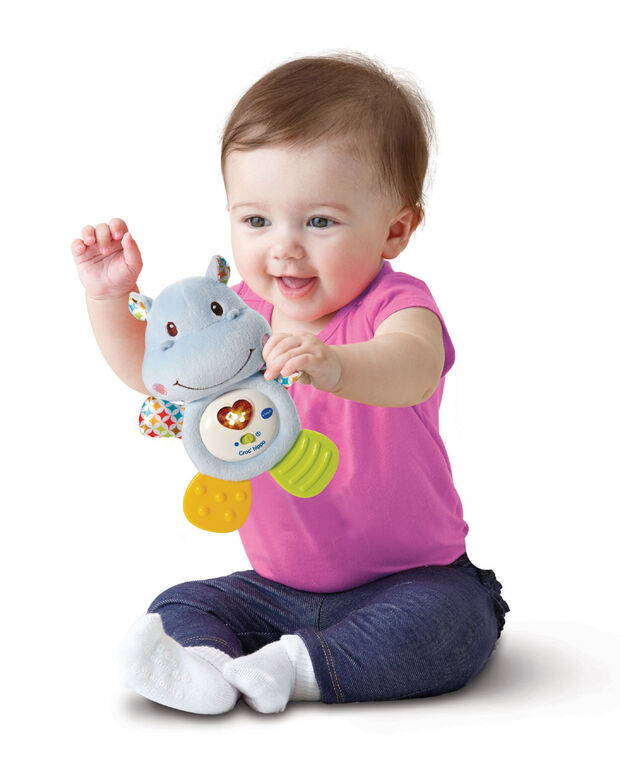Lil' Critters Huggable Hippo Teether - French Edition