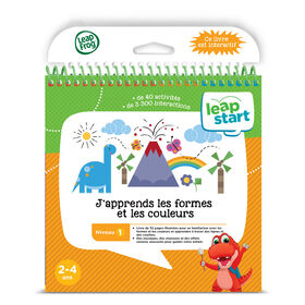 LeapFrog® LeapStart® Shapes & Colors with Creativty - Activty Book - French Edition