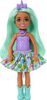 Unicorn-inspired Chelsea Barbie Doll with Green Hair, Unicorn Toys