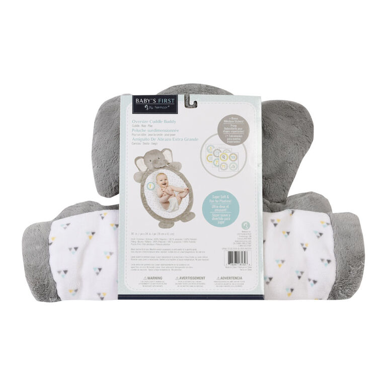Baby's First By Nemcor Peluche surdimensionnee- l'éléphant
