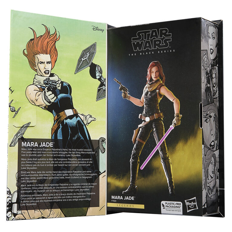 Star Wars The Black Series, figurine de collection de 15 cm Mara Jade inspirée des publications Star Wars
