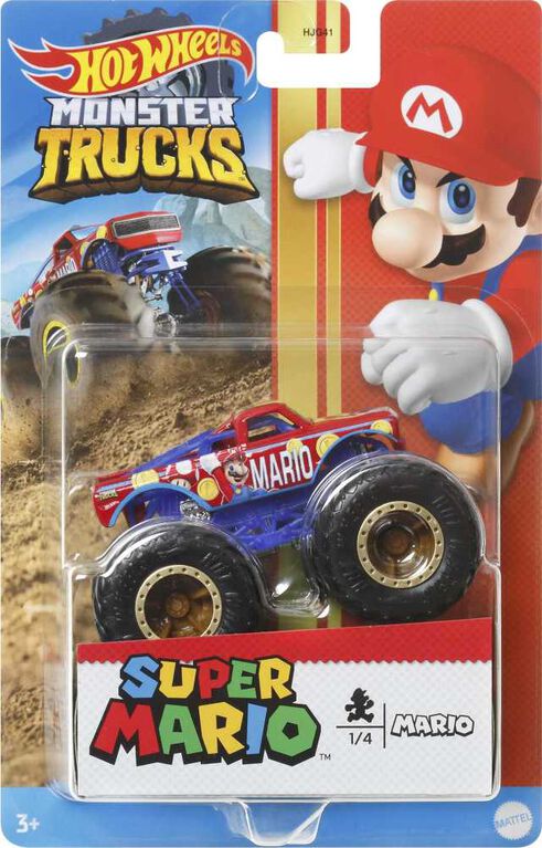 Camions Dinosaures ​Jurassic World Monster Trucks Hot Wheels, jouet à l'échelle 1:64