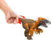 Jurassic World Rebirth Wild Roar Utahraptor Dinosaur Toy, Tail Controlled Attack Chomp & Sound