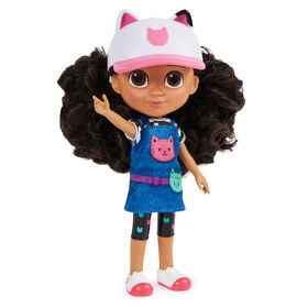 Gabby's Dollhouse, Poupée Gabby de 20,3 cm (édition de voyage) avec accessoires