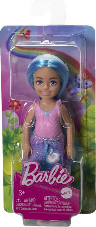 Barbie - Chelsea - Royal doll with blue hair, colored skirt