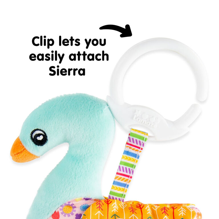 Le jouet Clip & Go de Lamaze Sierra le Cygne