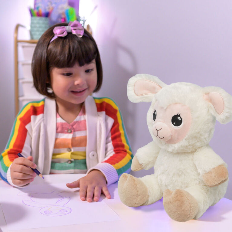 Peluche musicale et lumineuse Lullabrites - Agneau