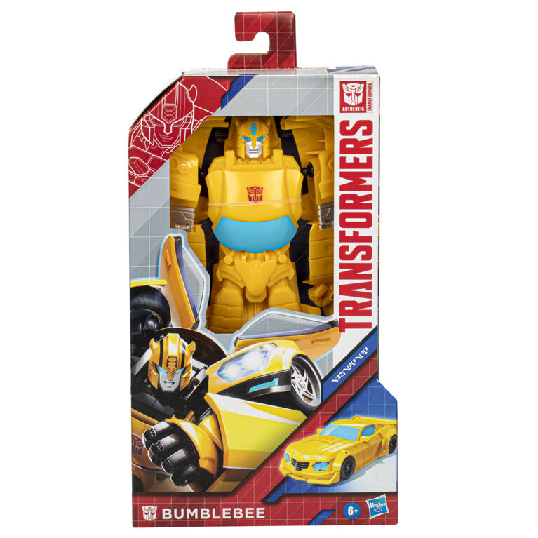 Transformers Toys Authentics Titan Changers Bumblebee Action Figure, 11-inch