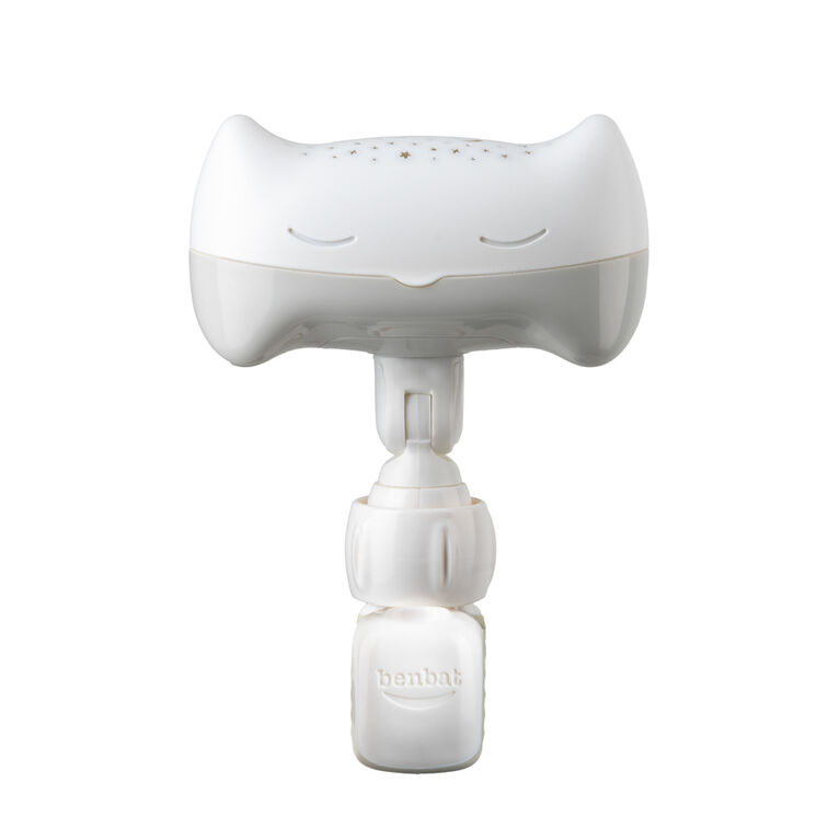 Projecteur et Apaiseur Benbat - Hooty On-The-Go / Gris Blanc / 0-6 ans