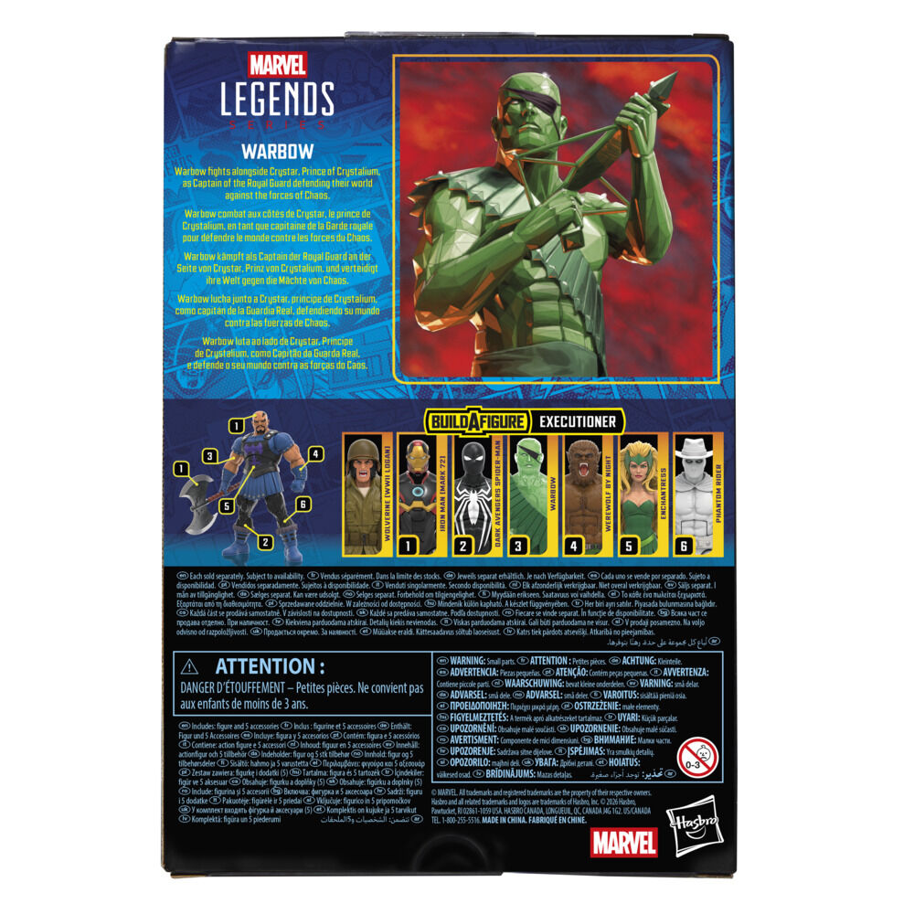 Marvel Legends Series Warbow Saga of Crystar Comics Action Figure