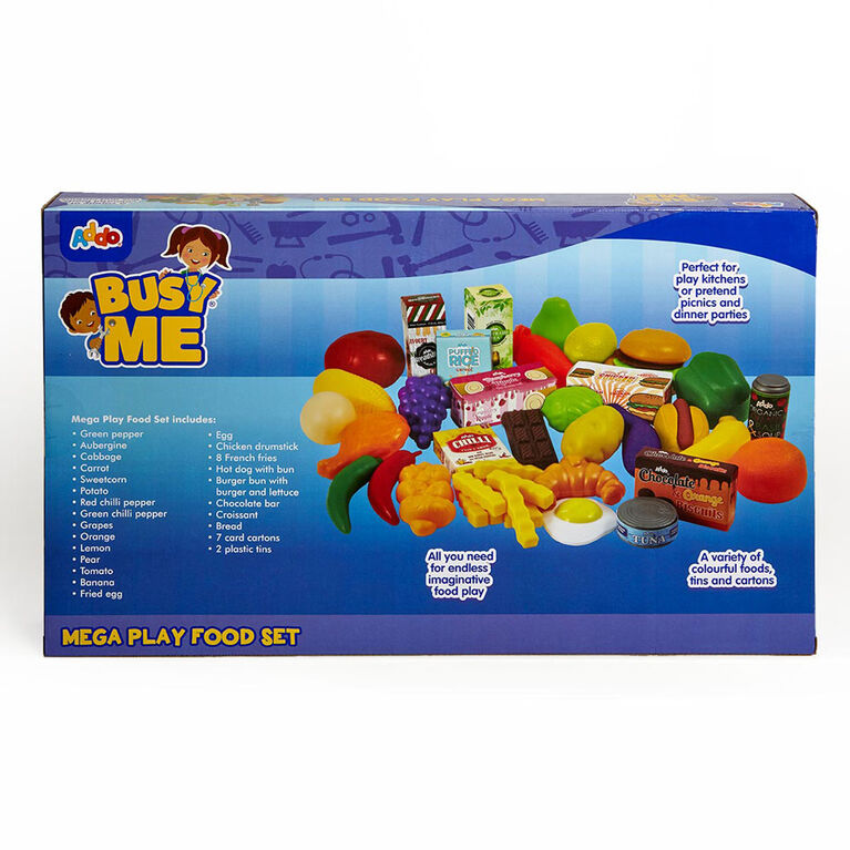 Busy Me Mega Play Food Set - R Exclusive - English Edition