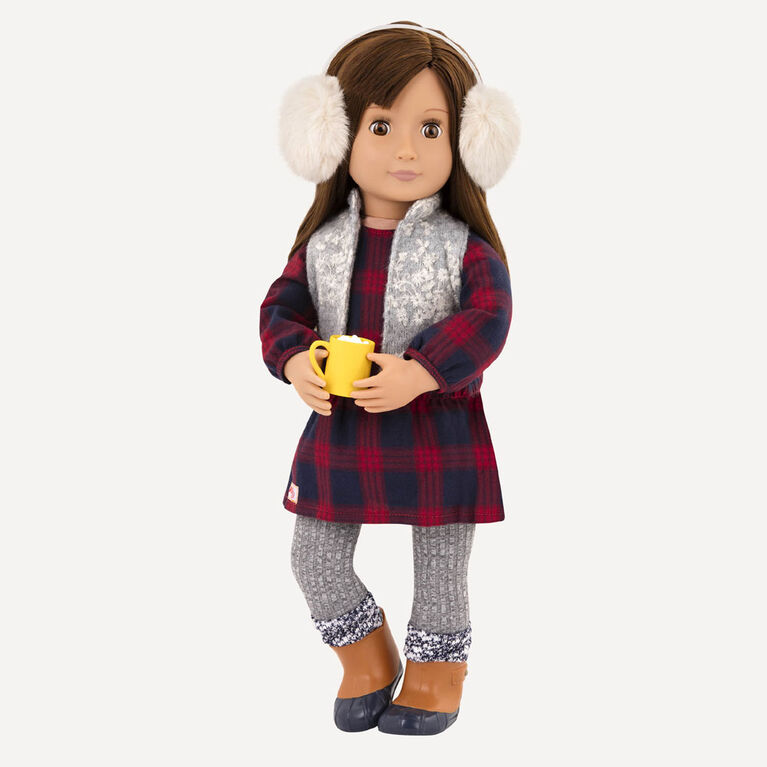 Our Generation, Cocoa Cozy, Holiday Dress Outfit for 18-inch Dolls
