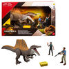 Jurassic World Rebirth Storypack with Exclusive Spinosaurus, 2 Human Figures & Accessories