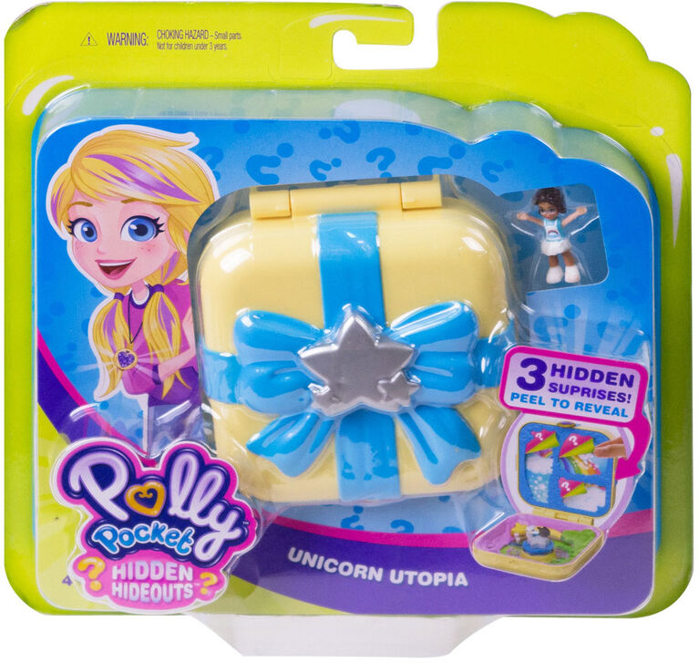 Polly Pocket Hidden Hideouts Unicorn Utopia