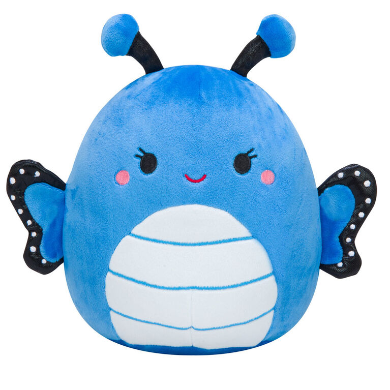 Squishmallows 7.5" - Waverly the Blue Butterfly with Dark Blue Wings
