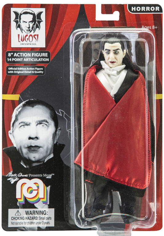 Dracula w / Red Lining Cape 8 "figurine.