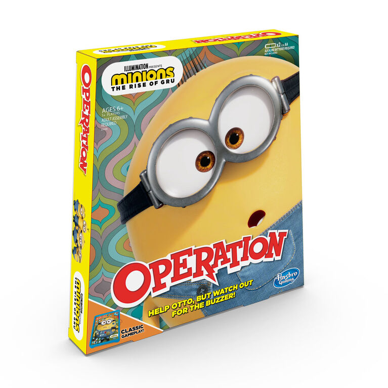 Operation Game: Minions: The Rise of Gru Edition Board Game