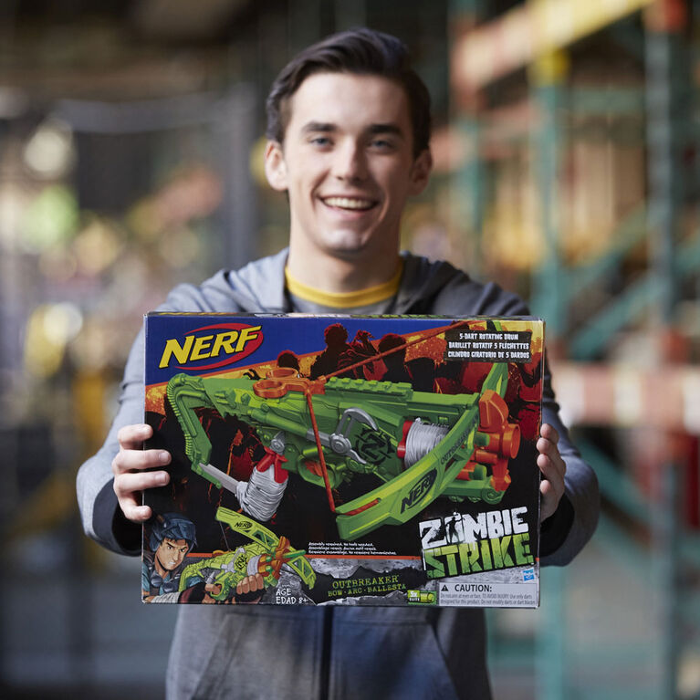 Nerf Zombie Strike - Arbalète Outbreaker - Notre exclusivité