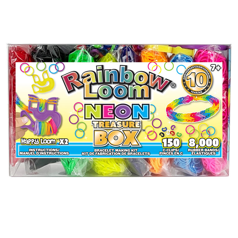 Rainbow Loom Treasure Box - Neon