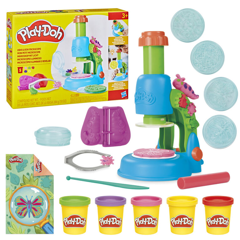 Play-Doh Light & Look Microscope Playset